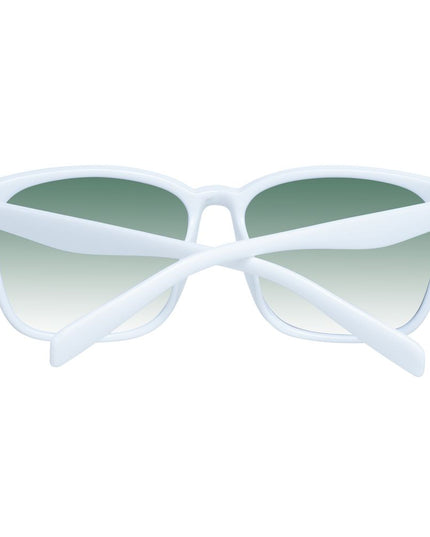 Spy White Plastic Sunglasses