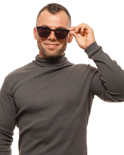 BMW Burgundy Men Sunglasses