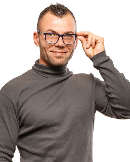 BMW Blue Metal & Plastic Glasses (Frames)