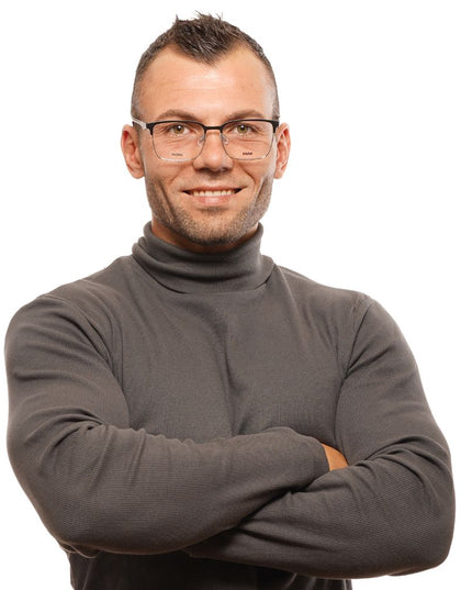 BMW Black Metal Glasses (Frames)