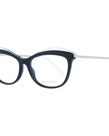 Emilio Pucci Black Metal & Plastic Glasses (Frames)