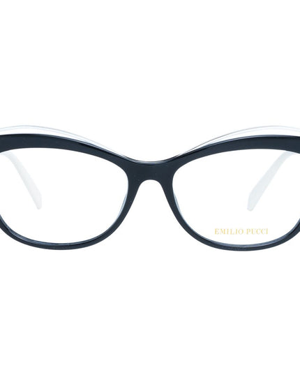 Emilio Pucci Black Metal & Plastic Glasses (Frames)