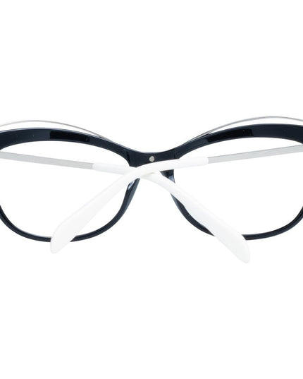 Emilio Pucci Black Metal & Plastic Glasses (Frames)