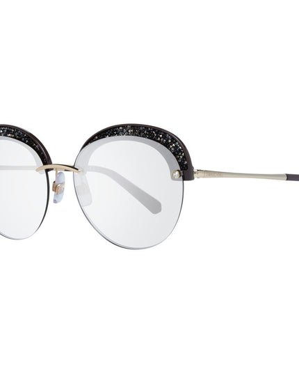 Swarovski Gold Metal & Plastic Sunglasses