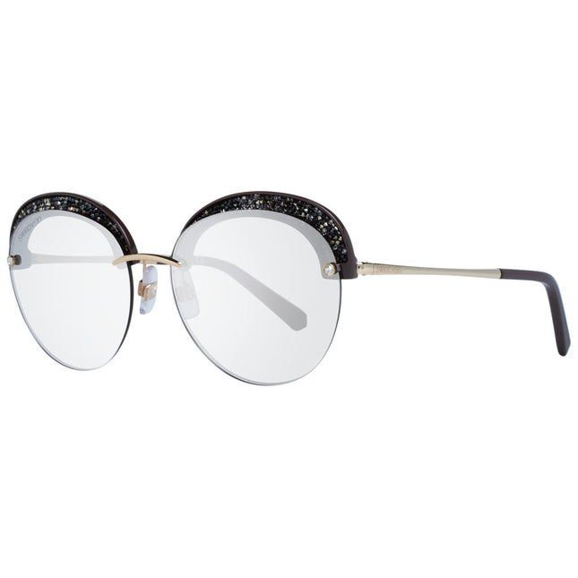 Swarovski Gold Women Sunglass