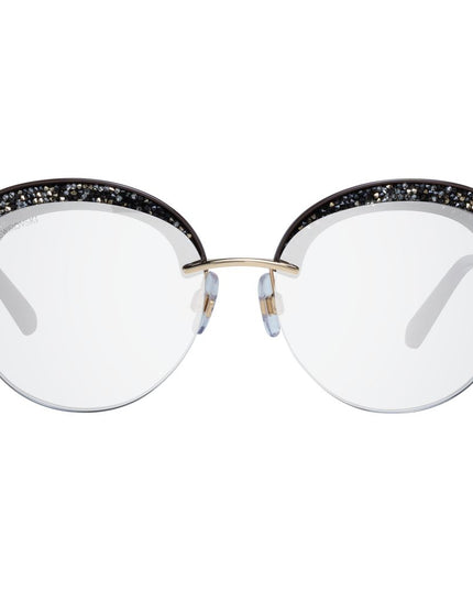 Swarovski Gold Metal & Plastic Sunglasses