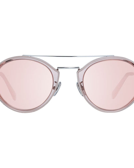Omega Pink Metal Sunglasses
