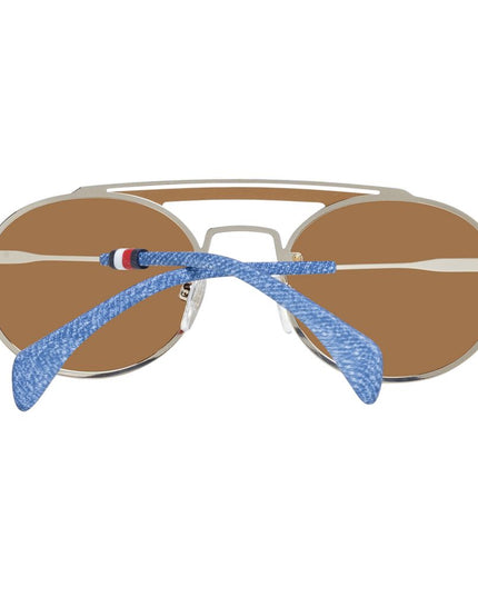 Tommy Hilfiger Gold Metal & Plastic Sunglasses