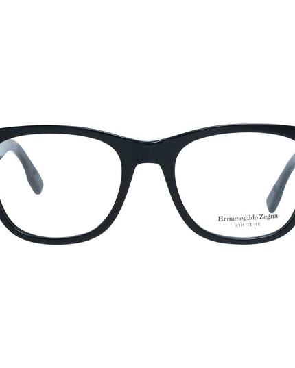 Ermenegildo Zegna Black Plastic Glasses (Frames)