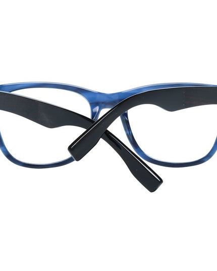 Ermenegildo Zegna Blue Plastic Glasses (Frames)