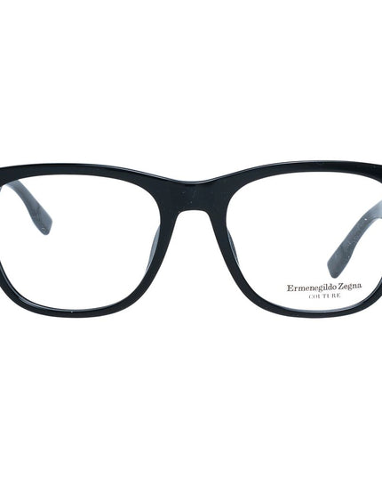 Ermenegildo Zegna Black Plastic Glasses (Frames)