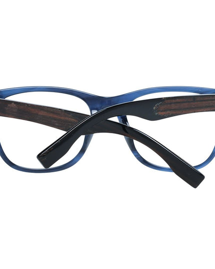 Ermenegildo Zegna Blue Plastic Glasses (Frames)