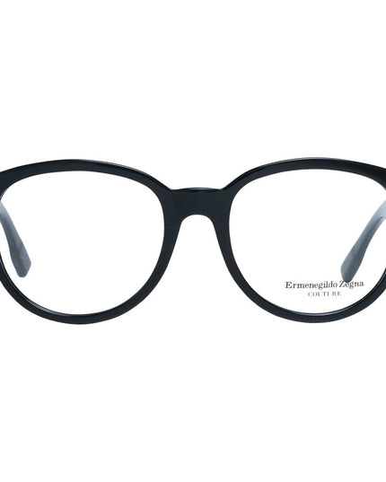 Ermenegildo Zegna Black Plastic Glasses (Frames)