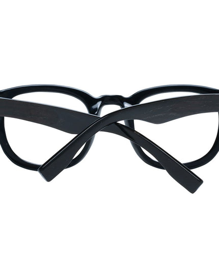 Ermenegildo Zegna Black Plastic Glasses (Frames)