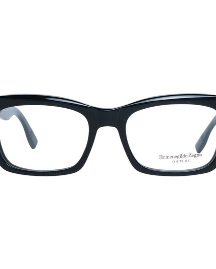 Ermenegildo Zegna Black Plastic Glasses (Frames)