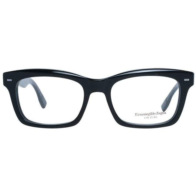 Ermenegildo Zegna Black Plastic Glasses (Frames)