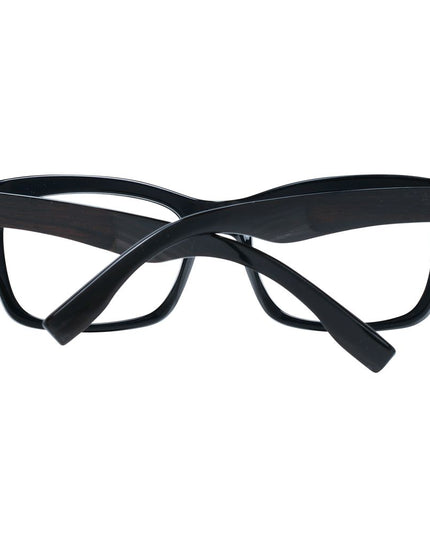 Ermenegildo Zegna Black Plastic Glasses (Frames)