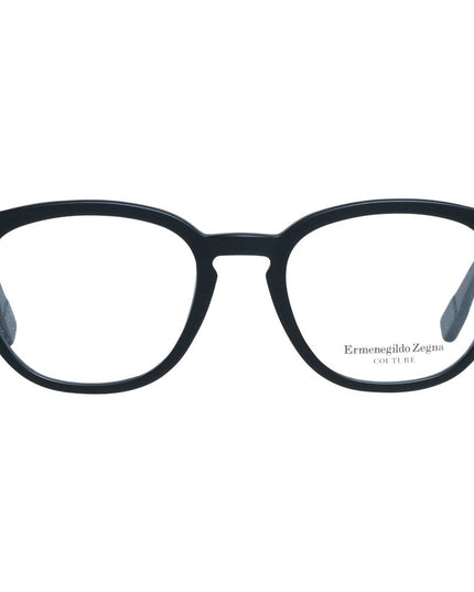 Ermenegildo Zegna Black Plastic Glasses (Frames)