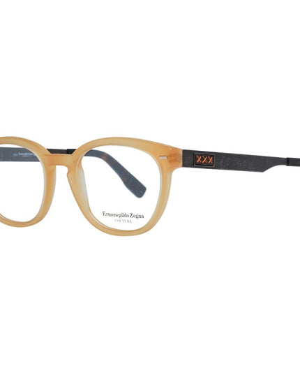 Ermenegildo Zegna Orange Metal & Plastic Glasses (Frames)