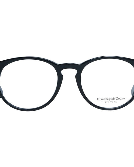 Ermenegildo Zegna Black Plastic Glasses (Frames)