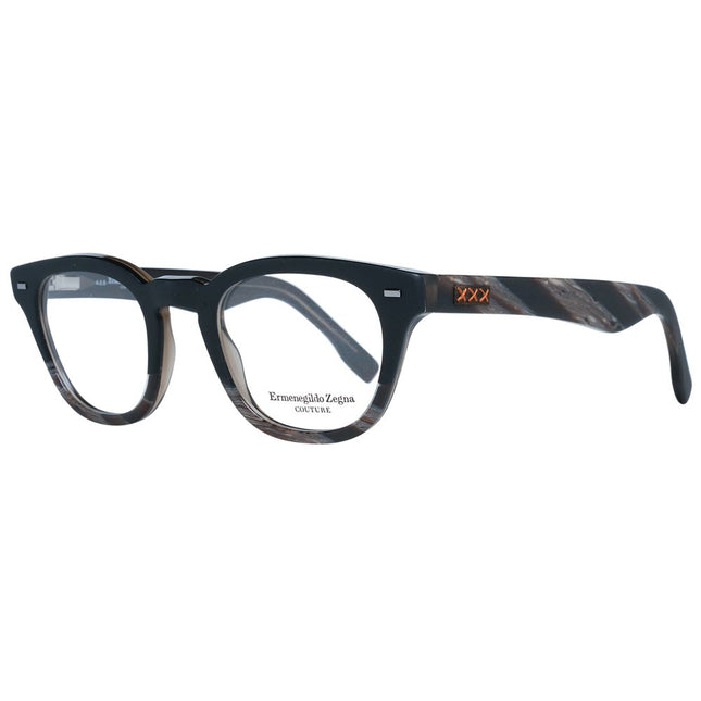 Ermenegildo Zegna Black Plastic Glasses (Frames)
