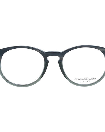 Ermenegildo Zegna Gray Plastic Glasses (Frames)