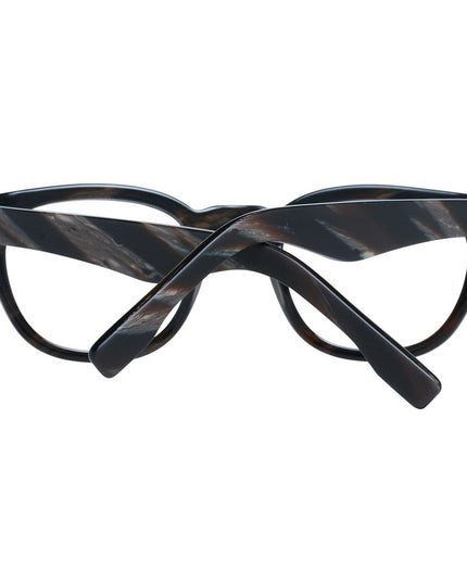 Ermenegildo Zegna Black Plastic Glasses (Frames)