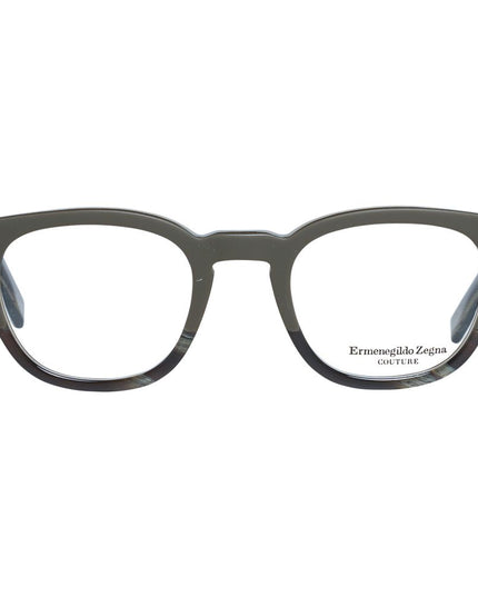 Ermenegildo Zegna Olive Plastic Glasses (Frames)