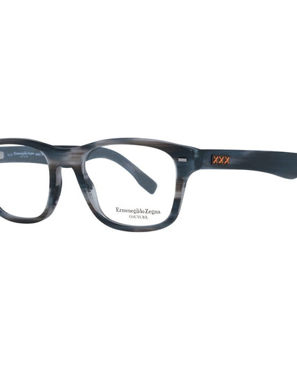 Ermenegildo Zegna Gray Plastic Glasses (Frames)