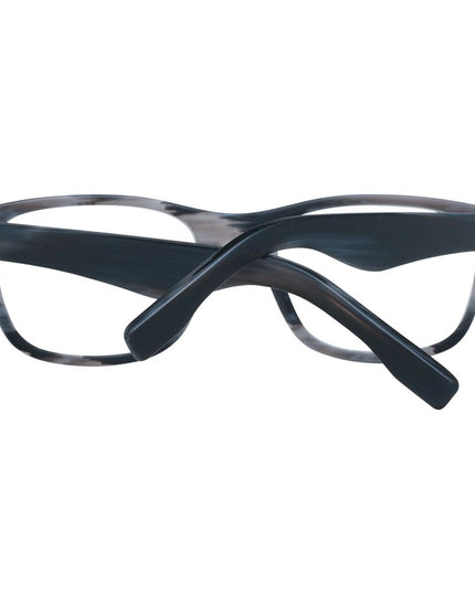 Ermenegildo Zegna Gray Plastic Glasses (Frames)