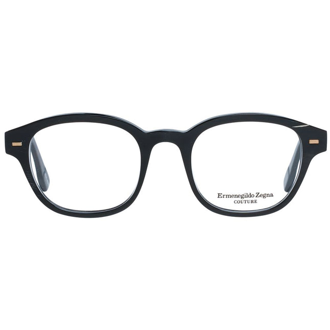 Ermenegildo Zegna Black Horn Glasses (Frames)