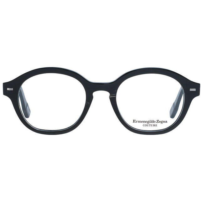 Ermenegildo Zegna Black Horn Glasses (Frames)