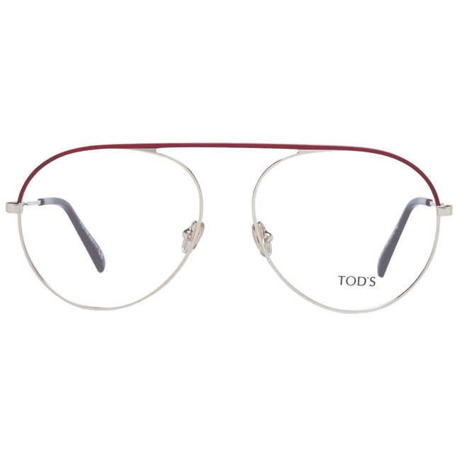Tod's Red Metal Glasses (Frames)