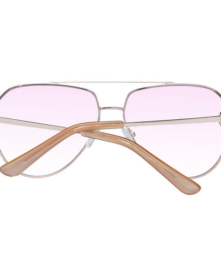 Guess Rose Gold Metal Sunglasses