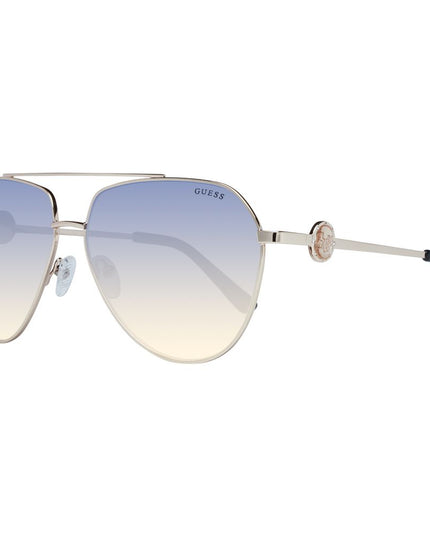 Guess Gold Metal Sunglasses