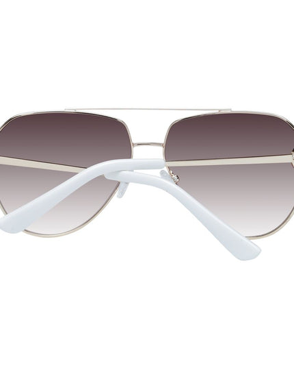 Guess Gold Metal Sunglasses