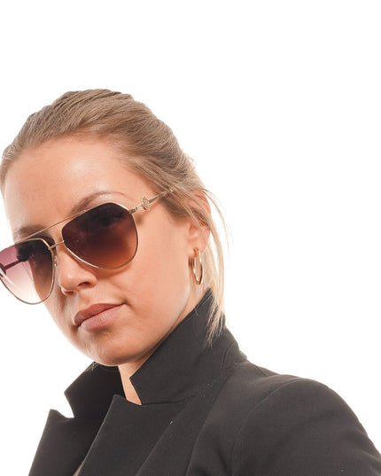 Guess Gold Metal Sunglasses