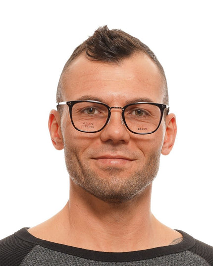 Bally Brown Acetate & Metal Glasses (Frames)