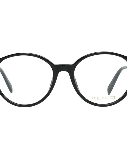 Emilio Pucci Black Metal & Plastic Glasses (Frames)