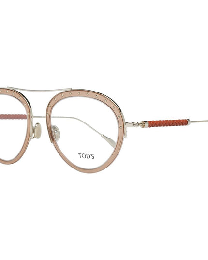 Tod's Brown Metal & Plastic Glasses (Frames)