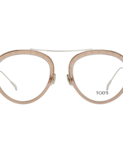 Tod's Brown Metal & Plastic Glasses (Frames)