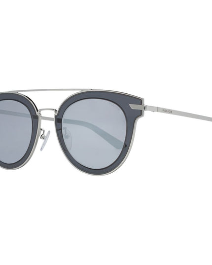 Police Silver Metal & Plastic Sunglasses