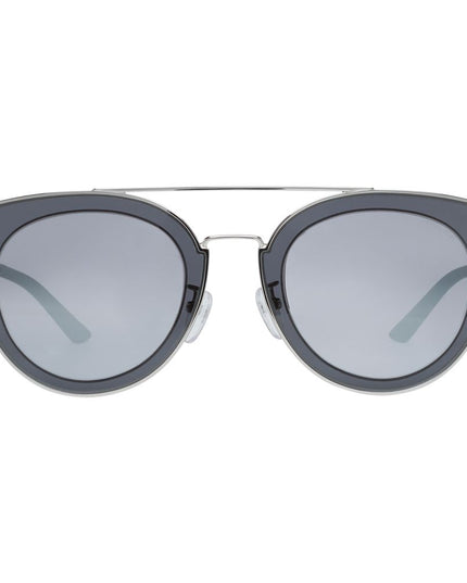 Police Silver Metal & Plastic Sunglasses