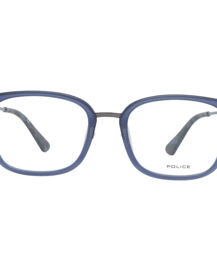 Police Blue Metal & Plastic Glasses (Frames)