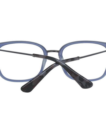 Police Blue Metal & Plastic Glasses (Frames)