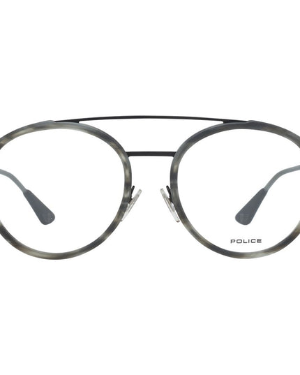 Police Gray Metal & Plastic Glasses (Frames)