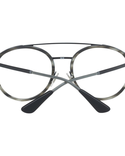 Police Gray Metal & Plastic Glasses (Frames)