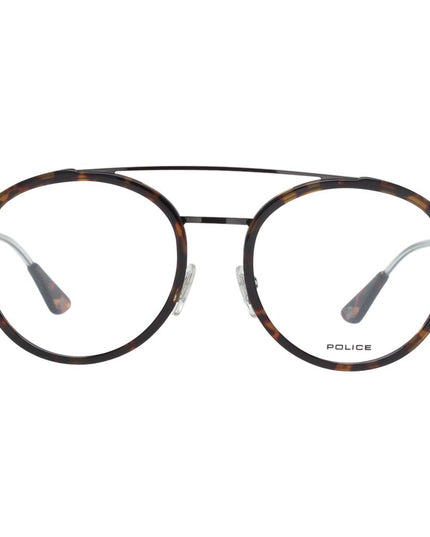 Police Brown Metal & Plastic Glasses (Frames)