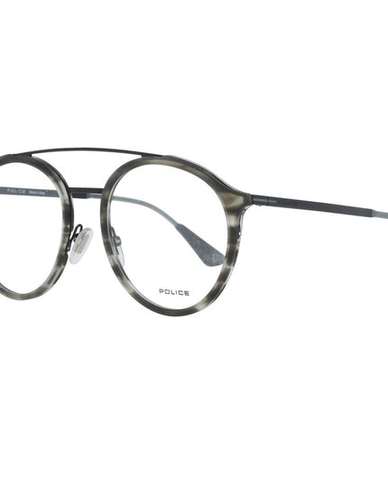 Police Gray Metal & Plastic Glasses (Frames)