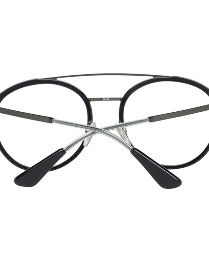 Police Black Metal & Plastic Glasses (Frames)